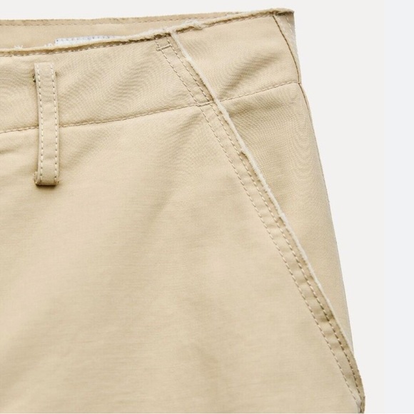ZARA NWT ZW COLLECTION CARGO PANTS - Picture 5 of 8